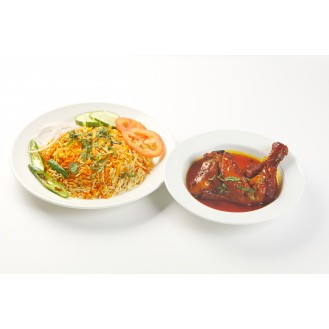 Honey chicken briyani