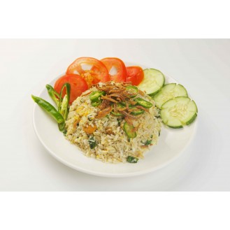 Nasi goreng ikan billis