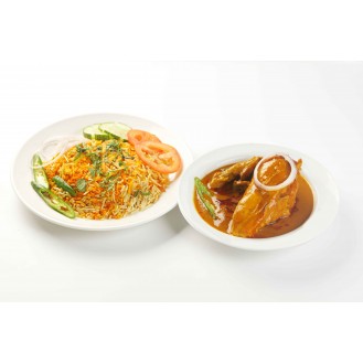 Sambal chicken briyani